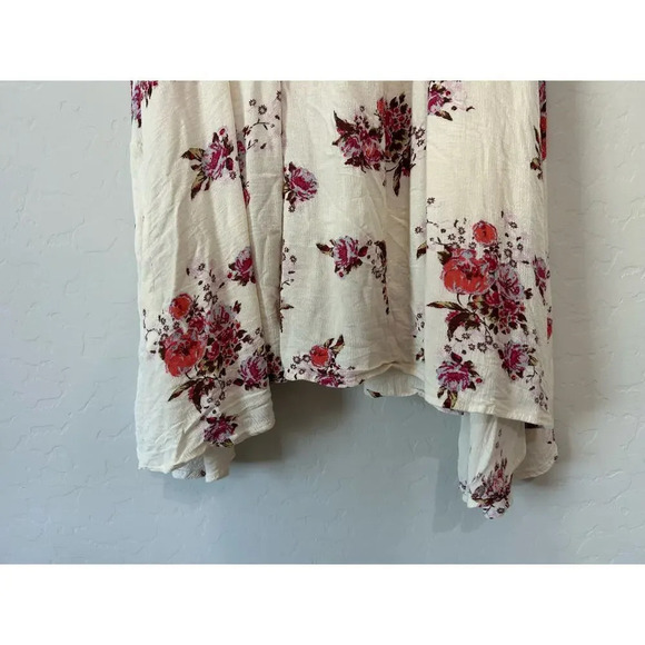 Free People Tree Swing Dress Washed Stone Combo Size S Bohemian Tunic - Picture 9 of 14